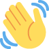 waving hand
