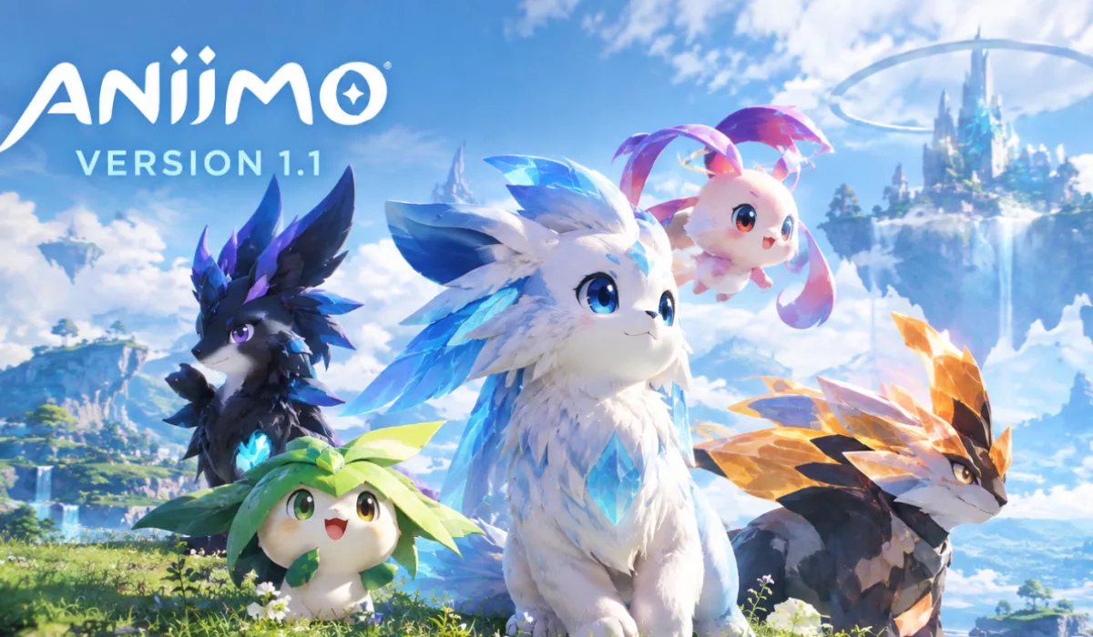 Aniimo Version 1.1 Adds New Aniimo and Whisperwake Isles on October 29