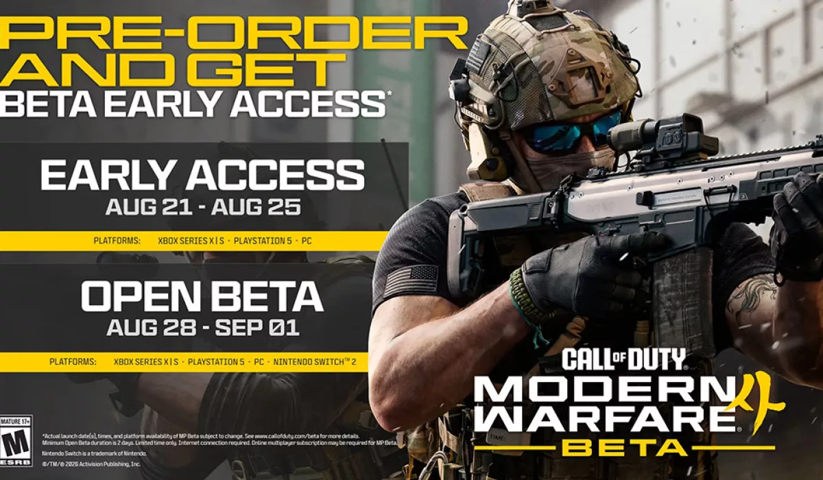 Modern Warfare 4 Open Beta Starts Tomorrow Across All Platforms