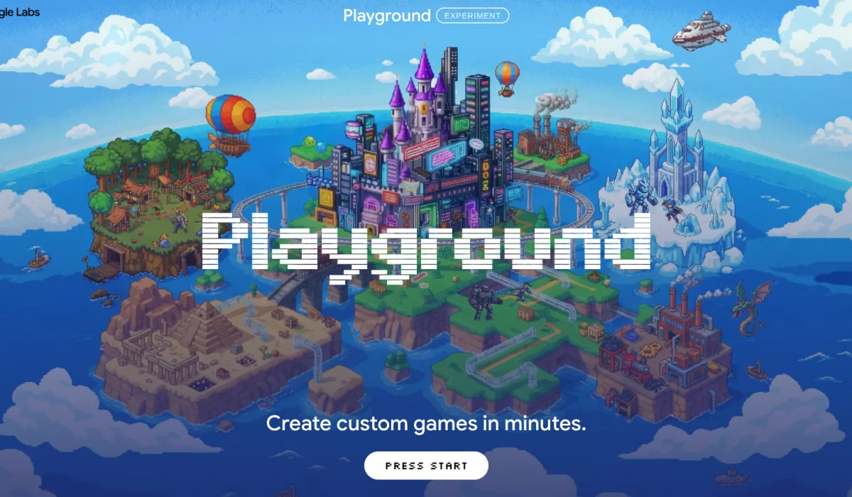 Google Playground Lets You Create Games With AI Without Coding