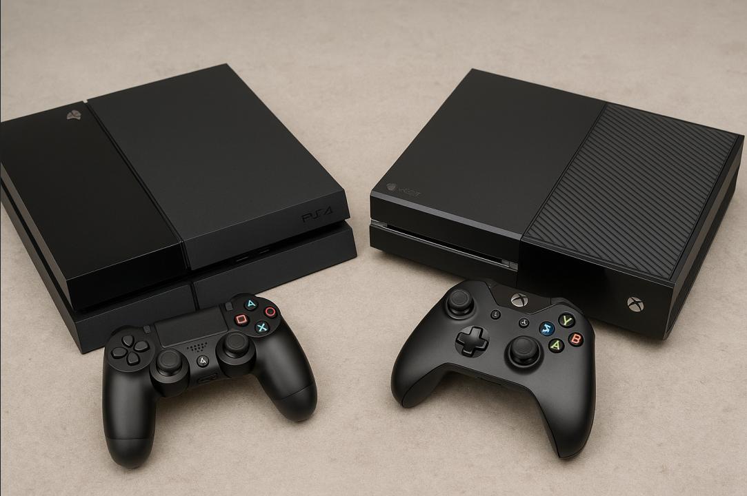 PlayStation 4 en Xbox One consoles