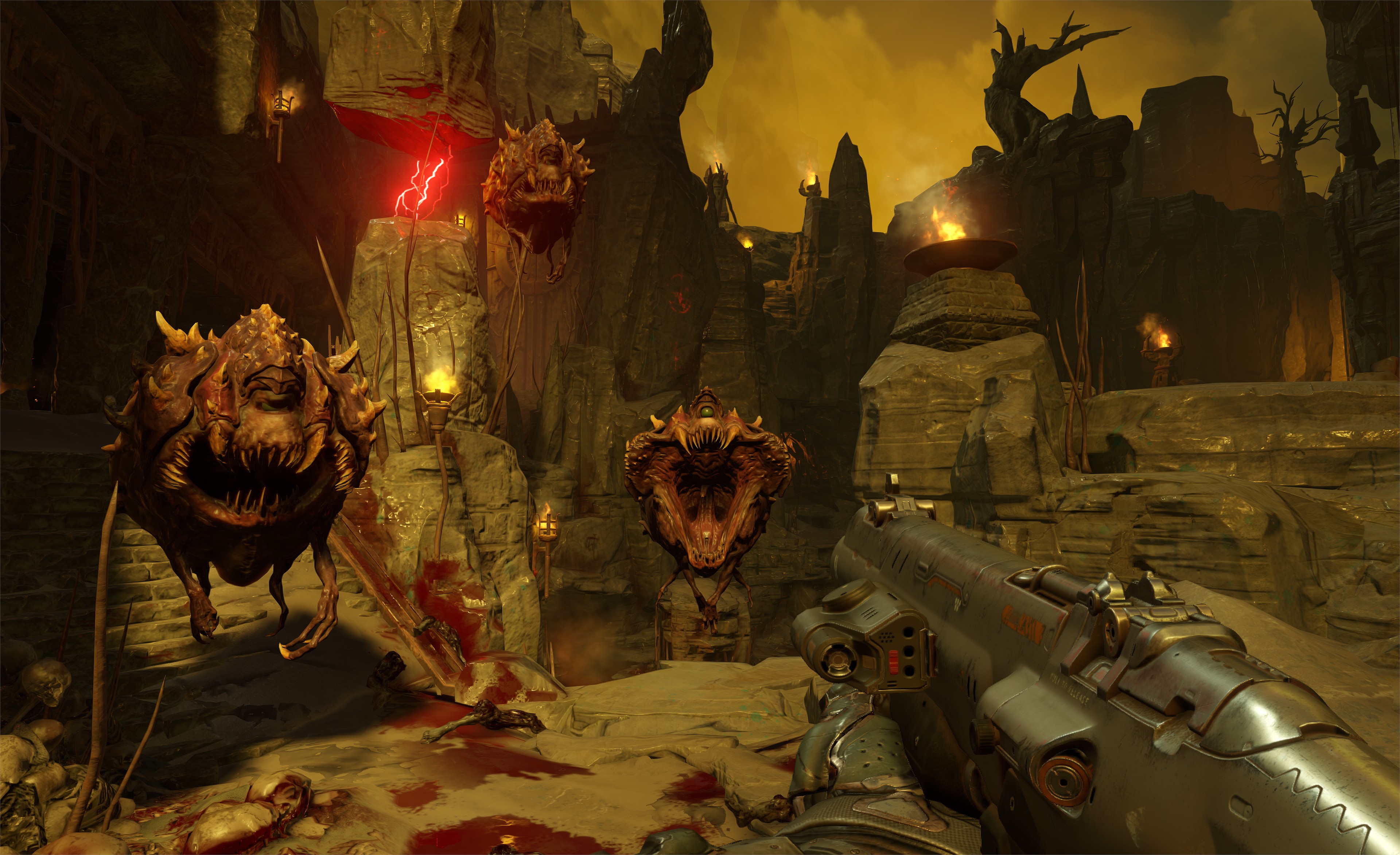 DOOM 2016 gameplay screenshot