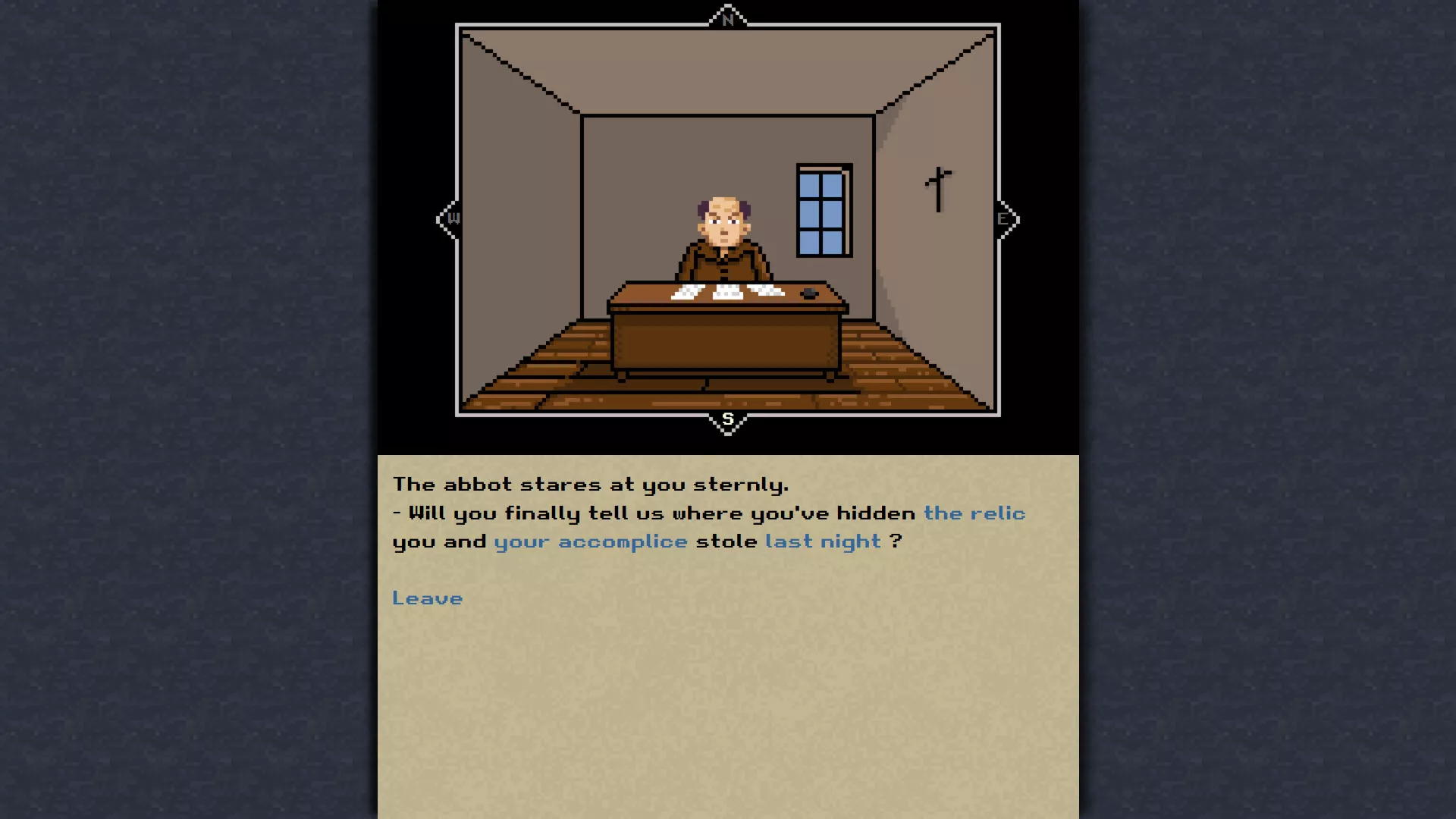 Oremus: Een eerste blik op dit middeleeuwse text adventure